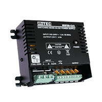 MiTEC 150W 100W 50W Fuente de alimentación conmutada 12V 24V con carga UPS con salida de relé de falla para luz LED CCTV