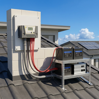 Contrôleur de charge solaire automatique IKAO IK-XT4048 PWM 30A/40A 12V-48V avec écran LCD, double USB, détection de courant, pour batteries au lithium 24H
