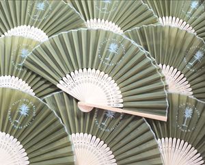 2026 New Wedding <b>Bamboo</b> Hand Fan Chic Gift Wholesale - Product Image 1