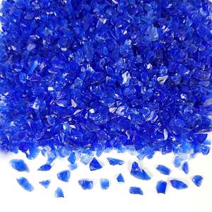 Chips de Vidrio Templado Azul Agua, Resistentes al Fuego, Ecológicos, Impermeables, para Pisos, Hechos a Mano, Modernos, para Baño y Exteriores - Product Image 2