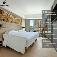 Ensemble de mobilier d'hôtel moderne tout-en-un, personnalisation complète de la maison, ensembles de chambres d'hôtel 5 étoiles modernes pour hôtels de villégiature, chambres d'hôtel, appartements