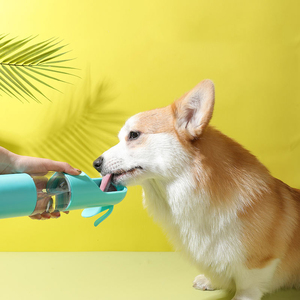 Garrafa De Água <span class=keywords><strong>Pet</strong></span> Portátil Alimentador De Água <span class=keywords><strong>Pet</strong></span> De Plástico e Tigelas De Viagem Ao Ar Livre Cão Alimentador De Água Potável - Product Image 5