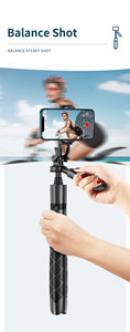 Soporte Multifuncional L16 para Transmisión en Vivo de 1.6m con Control Remoto Inalámbrico, Trípode Portátil Tipo Paraguas y Palo para Selfies - Product Image 2