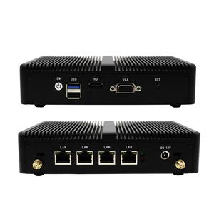 4LAN迷你电脑赛扬N5095 J1900 4xI225 <span class=keywords><strong>2</strong></span>.5G LAN 8G DDR4 256G MSATA工厂便携式电脑工业Pfsense路由器无风扇 - Product Image 1