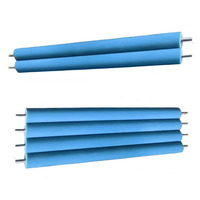 Rouleau en caoutchouc de stratification personnalisé rouleau d'encre epdm nylon uréthane résistant à l'usure de haute qualité rouleau en caoutchouc d'impression offset