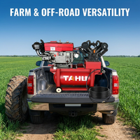 Compresseur d'air diesel TAHU V-1.05/16B 16 bars 232 PSI pour gonflage rapide des pneus de camion, idéal pour les urgences routières mobiles