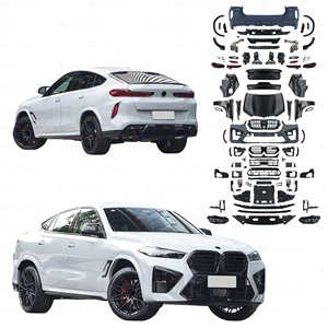 Kit carrosserie complet très demandé pour <span class=keywords><strong>BMW</strong></span> <span class=keywords><strong>X6</strong></span> E71 2008-2014, transformation en style G06 LCI X6M <span class=keywords><strong>Competition</strong></span> <span class=keywords><strong>M</strong></span>-Power 2023 et plus - Product Image 1