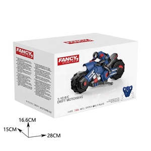 Motocicleta RC a Escala 1:10 con Ruedas Mecanum para Derrapes y Rotaciones de 360 Grados, Vehículo de Carreras de Alta Velocidad para Niños - Product Image 4