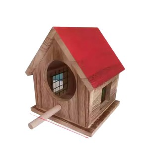 Green Campus Environmental Protection Outdoor Rainproof Breeding Box Parrot Bird Nest Warm Hatching Custom Beautiful - Product Image 1