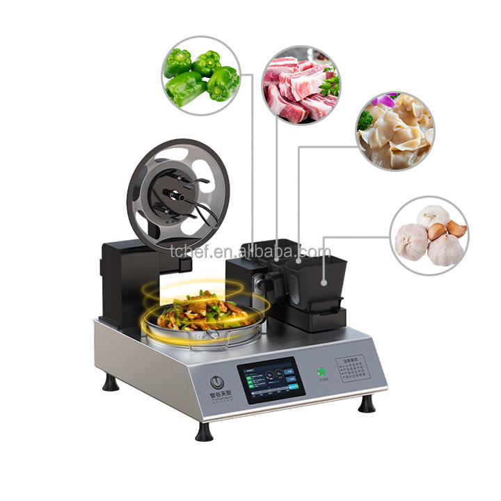 Intelligent Multifunctional Commercial Stir-Fry Robot Designed for Restaurants