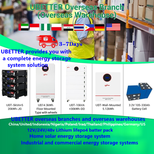 미국 독일산 재충전 가능 리튬 배터리 12V 24V 50Ah 200AH  Lifepo4 배터리 팩 48V RV, 야외 캠핑용 발전소 - Product Image 5