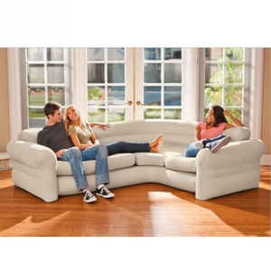 Sofá <span class=keywords><strong>Cama</strong></span> Inflable Modular Moderno <span class=keywords><strong>INTEX</strong></span> Luxury Imperial Concubine para Tres Personas, en Forma de L, con Brazos Rectos - Product Image 5