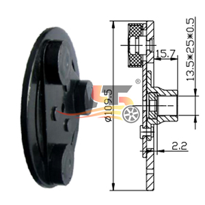 B0062-VST Auto Ac Compresseur Moyeu D'embrayage pour nissan <span class=keywords><strong>Teena</strong></span> 2.3 Ac Pièces De Rechange Ac Hub - Product Image 2