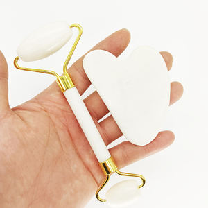 Rouleau de jade anti-âge personnalisé de haute qualité, rouleau de jade facial Xiuyan et Gua Sha - Product Image 1