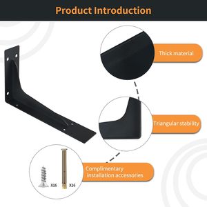 Rắn Heavy Duty Hàn 500 LB cấu hình thấp Granite Countertop hỗ trợ Kệ chân đế nổi Kệ Rời Rạc Slim Heavy Duty - Product Image 2