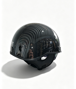 <span class=keywords><strong>Casque</strong></span> demi-coque vintage Cruiser avec visière intégrée, <span class=keywords><strong>casque</strong></span> de <span class=keywords><strong>moto</strong></span> en sergé imprimé par transfert d'eau <span class=keywords><strong>pour</strong></span> la conduite - Product Image 3
