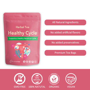 Label privé <span class=keywords><strong>menstruel</strong></span> de la <span class=keywords><strong>femme</strong></span> <span class=keywords><strong>Cycle</strong></span> Sain soutient les Cycles Menstruels Sains Thé - Product Image 4