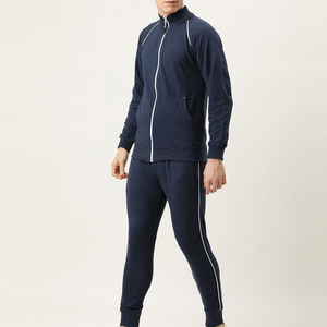 Survêtements pour hommes en coton 100% respirant et à séchage rapide, vente en gros, logo personnalisé imprimé, survêtements décontractés pour hommes - Product Image 2