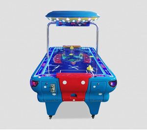 Mesa de Hockey de Aire Super Hockey Arcade, Consola Deportiva de Interior para Dos Jugadores, Operada con Monedas, Interacción entre Jugadores, Plástico - Product Image 3