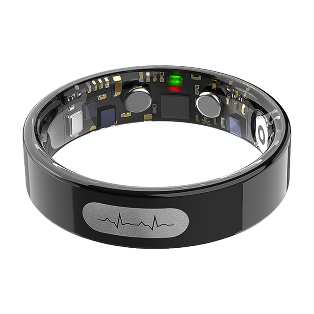 H10 Smart Health Tracking Ring Heart Rate ECG Sleep Monitor Step Count Multiple Exercise Modes IP68 Waterproof Lightweight Rings