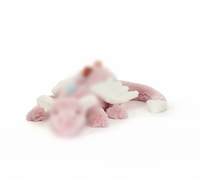 Peluche Dragon Super Douce en Tissu et Coton PP Jelly Cats, Jouet Dragon Mignon Rembourré, Cadeau d'Anniversaire pour Enfants, Décoration Maison