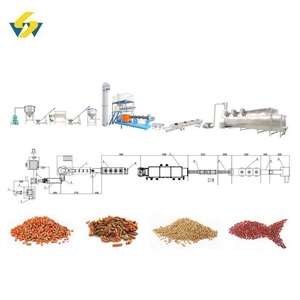 เครื่องผลิตอาหาร<span class=keywords><strong>ปลา</strong></span>แบบลอยน้ำจากธัญพืชอัตโนมัติ พร้อมเครื่องบด เครื่องอัดรีด เครื่องอบแห้ง และเครื่องปรุงรส - Product Image 1