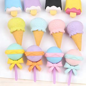 Gommes créatives en forme de bonbons et de glaces pour enfants, cadeaux pour la Journée des enfants, articles de papeterie adaptés aux écoles et aux enfants - Product Image 4