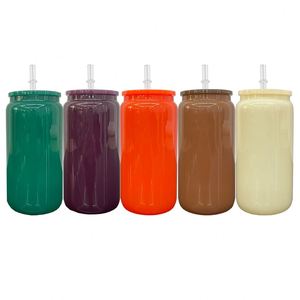 Nuevos Colores Otoño Invierno, Vasos de Cerveza de 16 oz para Sublimación, Ideales para Decoración con UV DTF, Navidad y Halloween - Product Image 1