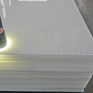 Hoja de <span class=keywords><strong>POM</strong></span> de 1mm-100mm, blanco virgen, negro, Material acrílico duradero, ingeniería de Acetal Delrin para cortar láminas de plástico moldeadas - Product Image 2