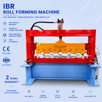 Machines les plus vendues en Afrique : Machine de formage à froid monocouche pour tôles de toiture, Machine de formage à froid IBR 686