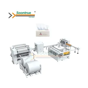 Long Service Life automatic baby tissue and paper towel bag making machine production line