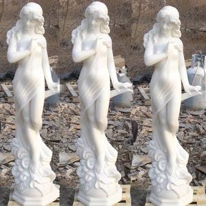 Décoration <span class=keywords><strong>de</strong></span> jardin Célèbre <span class=keywords><strong>grecque</strong></span> grandeur nature Statues <span class=keywords><strong>de</strong></span> dame en marbre blanc en pierre <span class=keywords><strong>Déesse</strong></span> des quatre saisons - Product Image 5