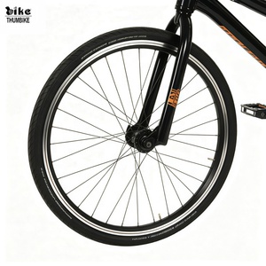 Vélo de course <span class=keywords><strong>BMX</strong></span> <span class=keywords><strong>Cruiser</strong></span> RAYMAX 24 pouces, cadre en acier, vitesse unique, frein à disque, jantes à double paroi, grande roue adulte, pour la ville - Product Image 4