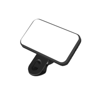 Rechargeable LED Selfie Light 3 Température de Couleur Mini Éclairage Photographique pour Téléphone Portable Ordinateur Portable Support-Sur Accessoire