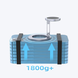 Nouvel alliage 360 degrés Rotation pliant Magsaf tableau de bord magnétique support de téléphone de voiture de montage Mobile - Product Image 5