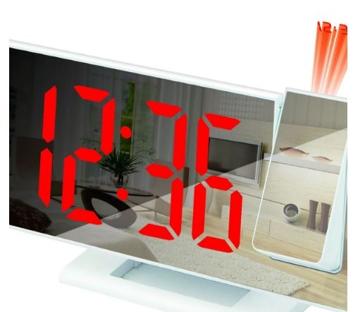 Boîte blanche + texte rouge