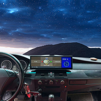 Radio Mobil 14.9 Inch untuk BMW Seri 5 E60 E61 2003-2010 Android Auto Multimedia Player Head Unit Layar Carradio Upgrade