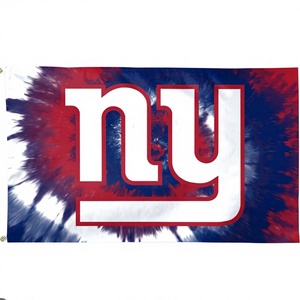Drapeau personnalisé des New <span class=keywords><strong>York</strong></span> Giants, grand format, style volant, en polyester, 3'x5', bannière intérieure/extérieure, simple face, résistant à l'eau et à la décoloration, séchage rapide - Product Image 3