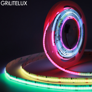 RGBIC COB LED Strip Dream Color Addressable Dotless Light for Commercial Counter Showcase Display Lighting - Product Image 1