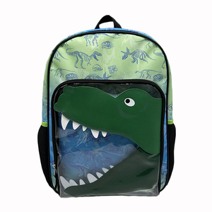 Cute Boy School <b>Toddler</b> <b>Backpack</b> for Kindergarten Preschool Boys Girls 3D Dinosaur Bag - Product Image 1
