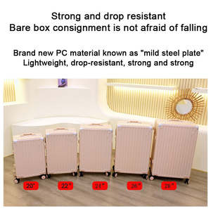 Set bagaglio da viaggio in alluminio da 20 ''22'' 24 ''26'' 28 ''da viaggio - Product Image 5