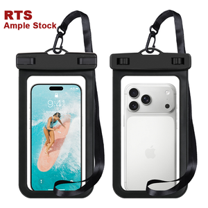 Promotion Usine <span class=keywords><strong>Pochette</strong></span> Étanche pour <span class=keywords><strong>Téléphone</strong></span> Portable en PVC Transparent Étanche IPX8 avec Cordon - Product Image 1