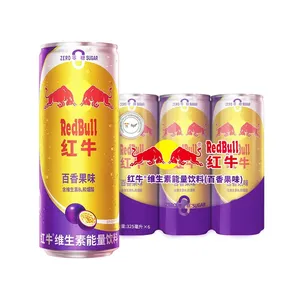 İçecekler Red Bull meyve punch enerji içeceği 325ML karbonat alkolsüz İçecekler egzotik İçecekler