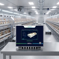 FUTURE X Akıllı Kümes İklim Kontrol Cihazı Dokunmatik Ekranlı Bulut Tabanlı Uzaktan Çiftlik Ortam Kontrol Sistemi (Tavuk ve Domuz Çiftlikleri için)