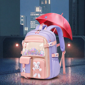 Disegno speciale sabbie mobili primarie ragazze frigorifero scuola zaino carino <span class=keywords><strong>Anime</strong></span> ragazza modello per bambini cartone animato borsa frigorifero - Product Image 3