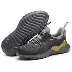 Di alta Qualità <span class=keywords><strong>S1</strong></span>, S2, S3, SRC Basket <span class=keywords><strong>Scarpe</strong></span> di Sicurezza di Stile di Sport Resistente <span class=keywords><strong>Scarpe</strong></span> Di Sicurezza Con Cuoio DELL'UNITÀ di elaborazione - Product Image 5