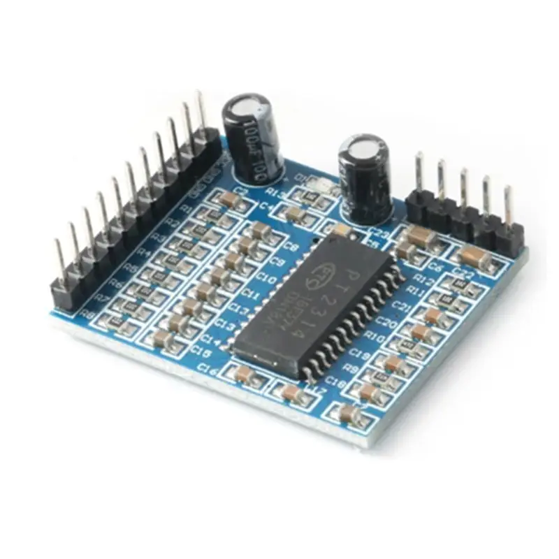 Módulo de ajuste de calidad de sonido, módulo de procesamiento de Audio para Arduino, IIC I2C 6V-10V, PT2314
