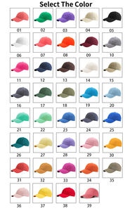 Casquettes de baseball OEM 6 panneaux en coton 100% vierges non structurées, personnalisables avec logo, de haute qualité, effet délavé, pour le sport - Product Image 6