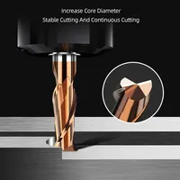 HRC55 초경 엔드밀 D1-10mm 2날 밀링 커터 절삭 공구 CNC 가공 코팅 플랫 엔드밀