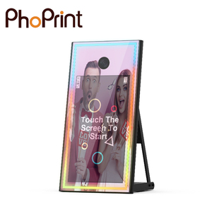 Phoprint 55 Inch Touch <strong>Screen</strong> Magic Mirror <strong>Booth</strong> <strong>Photo</strong> <strong>Booth</strong> Kiosk for Sale - Product Image 6